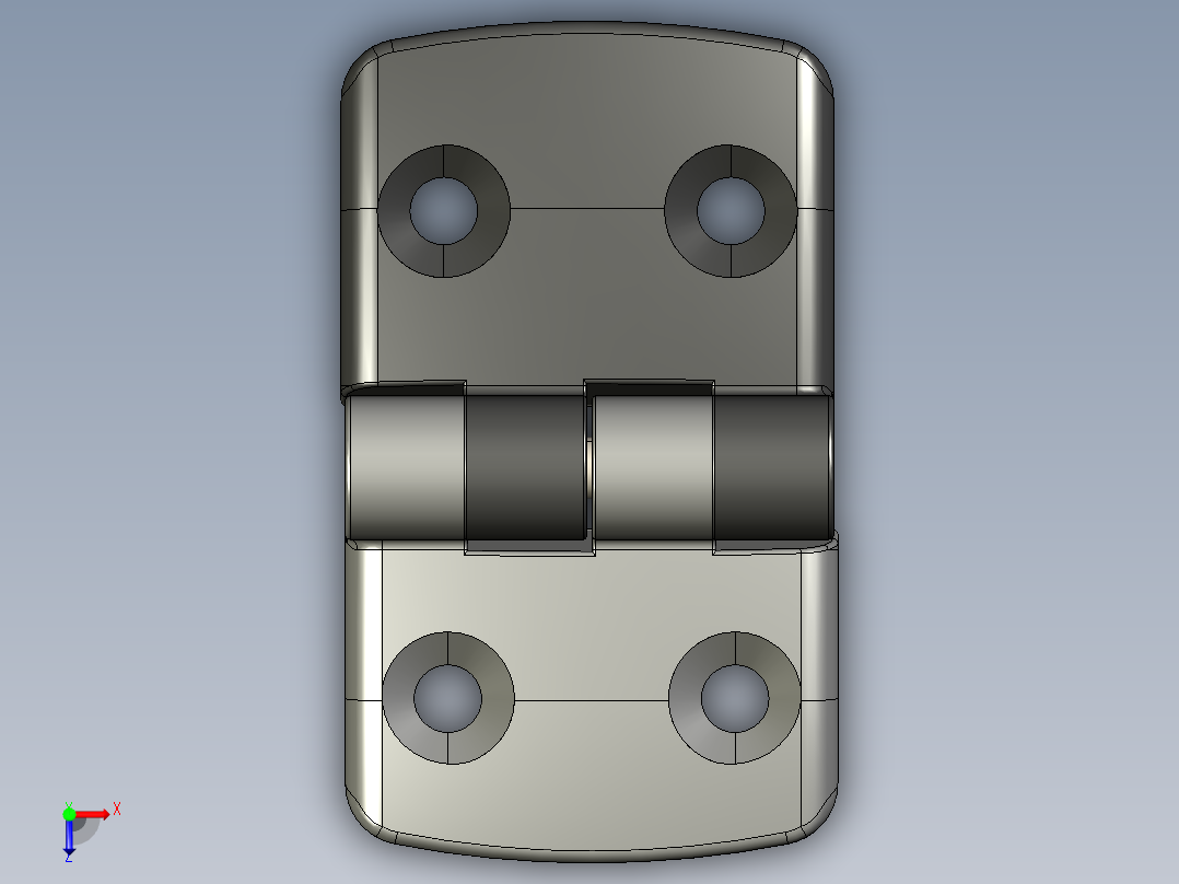型材-KJN 40-45 COMBI HINGE 095K4045F00俯视图