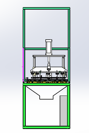 专用冲孔机（sw18可编辑+cad）缩略图