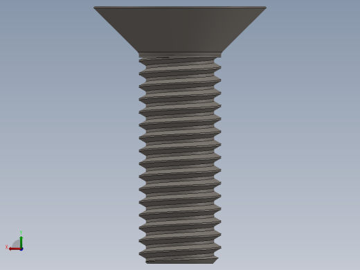 Screw_ISO_10642_M8x25_A2.SLDPRT后视缩略图