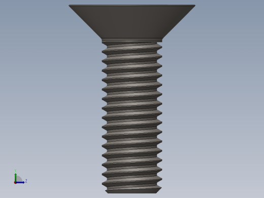 Screw_ISO_10642_M8x25_A2.SLDPRT左视缩略图
