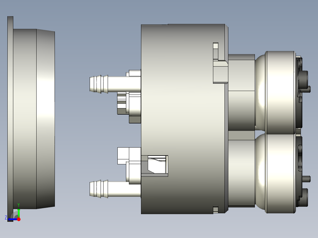 奥迪 B5 S4 A4 三联燃油泵套件右视图