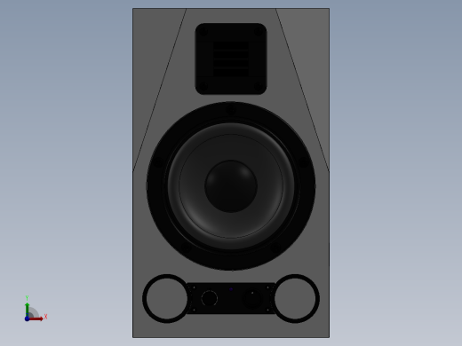扬声器、喇叭前视缩略图