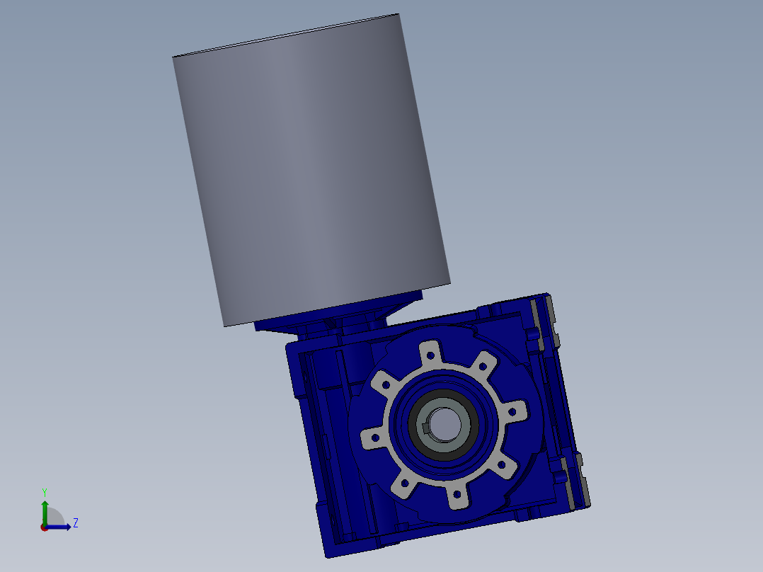 破碎机、塑料碎纸机_塑料碎纸机左视图