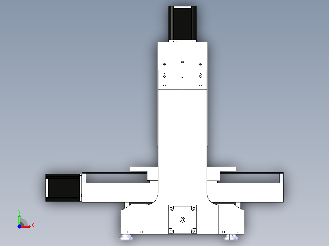 A3003592-数控铣床前视图