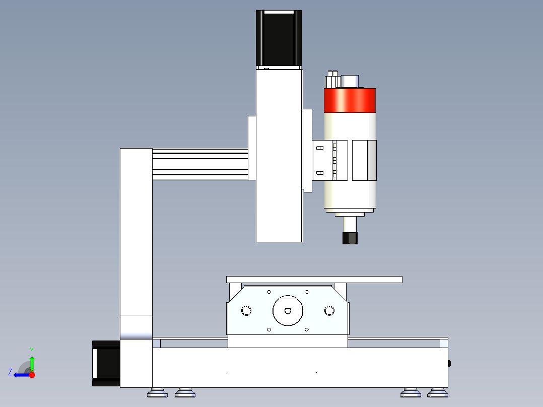 A3003592-数控铣床右视图