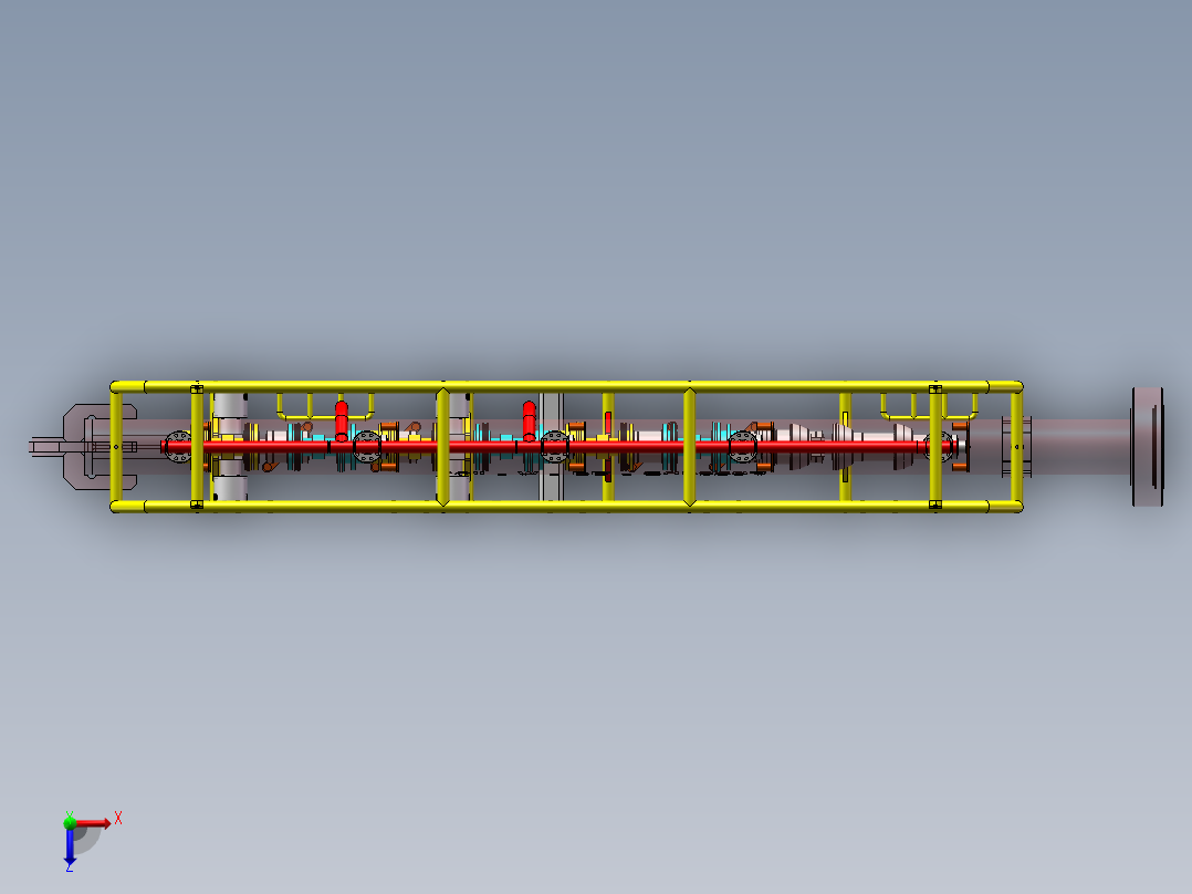 A3003506-PLR 10英寸 5000磅平方英寸 - 垂直俯视图