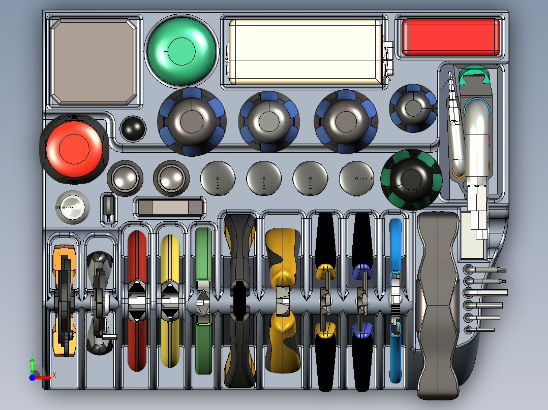 常用小工具前视图