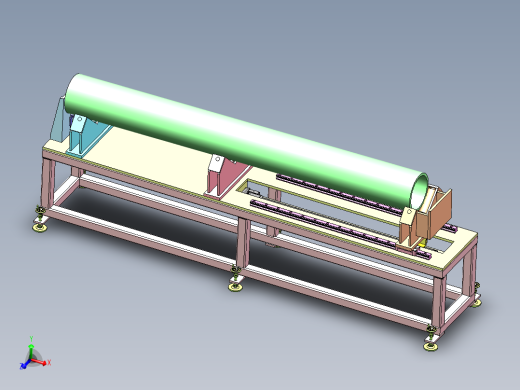 缸筒支撑调整台  sw20
