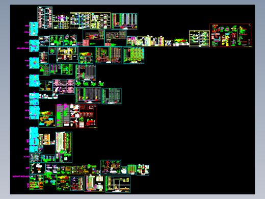 弱电自动智能化系统图块合集