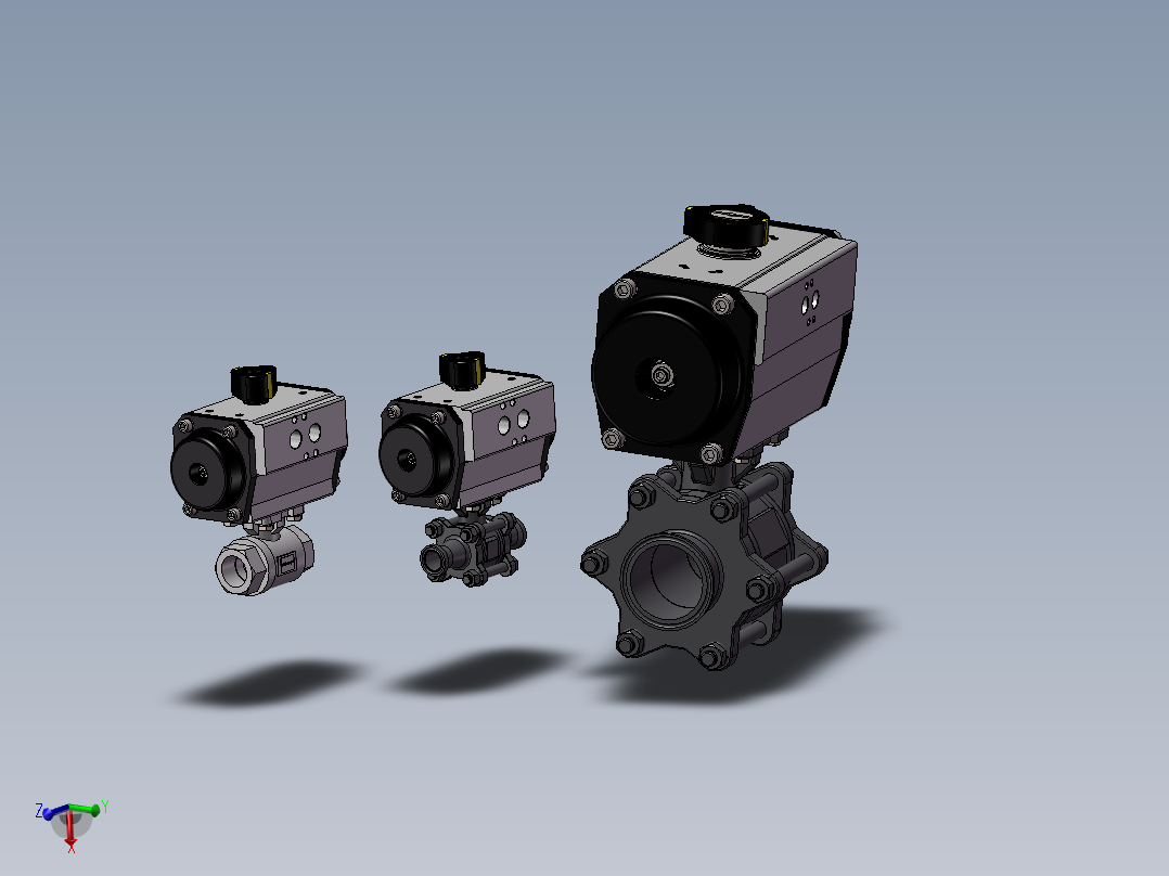 3款Valworx 570305 2-12英寸气动不锈钢卫生球阀