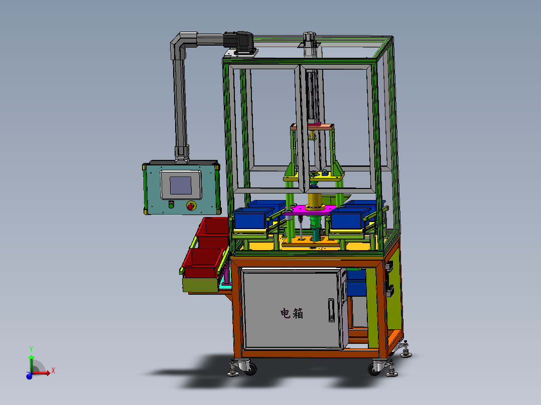 制动真空助力器螺丝锁紧设备