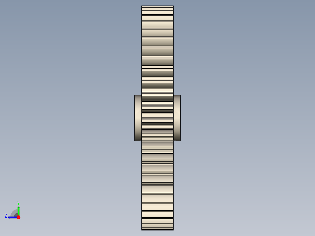 齿轮 Z53 Øe98.6右视图