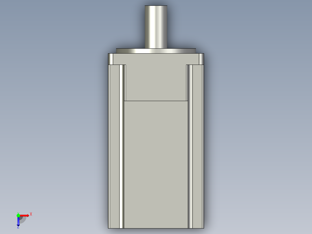 SLSJ-三菱电机HG-KN43BJ-S100俯视图