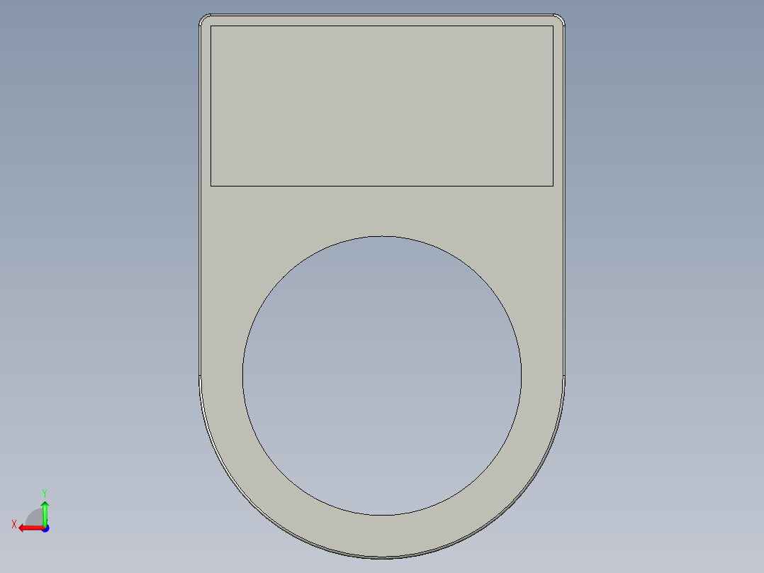 启动按钮标识后视图