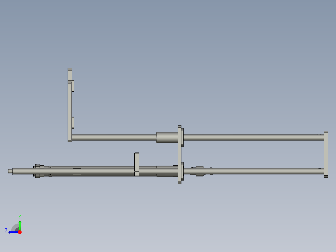 LXYC-BOSS040300涂油上下机构右视图