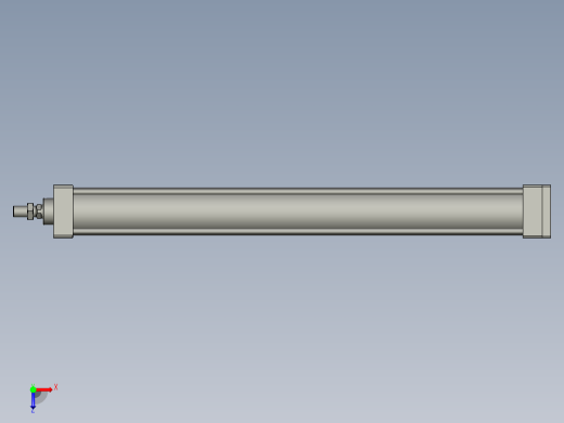 SC63x600FB亚德客气缸A俯视缩略图
