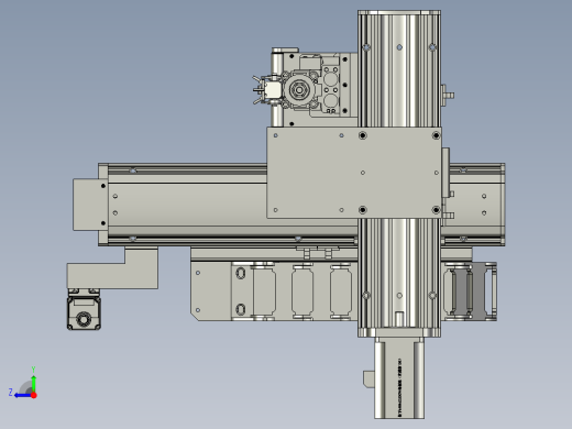 标签机械手装配体右视缩略图