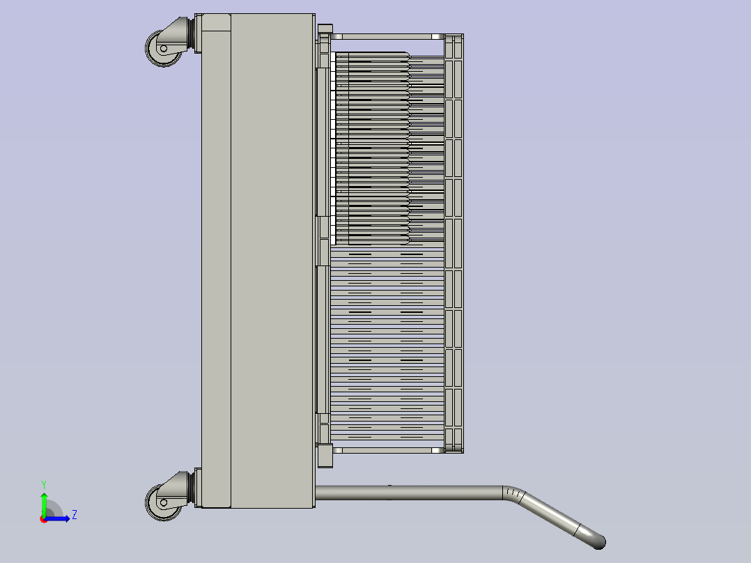 DLDXH51上料机小车OM左视图