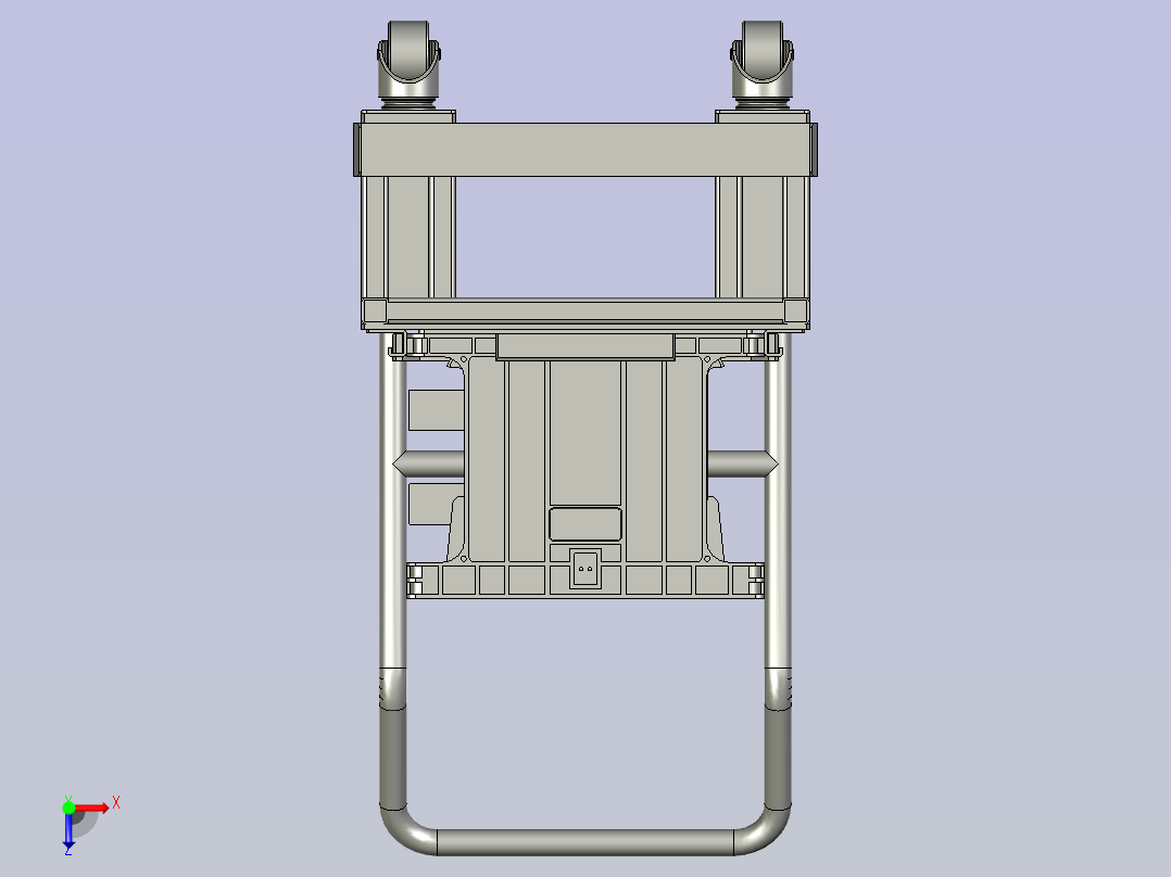 DLDXH51上料机小车OM俯视图
