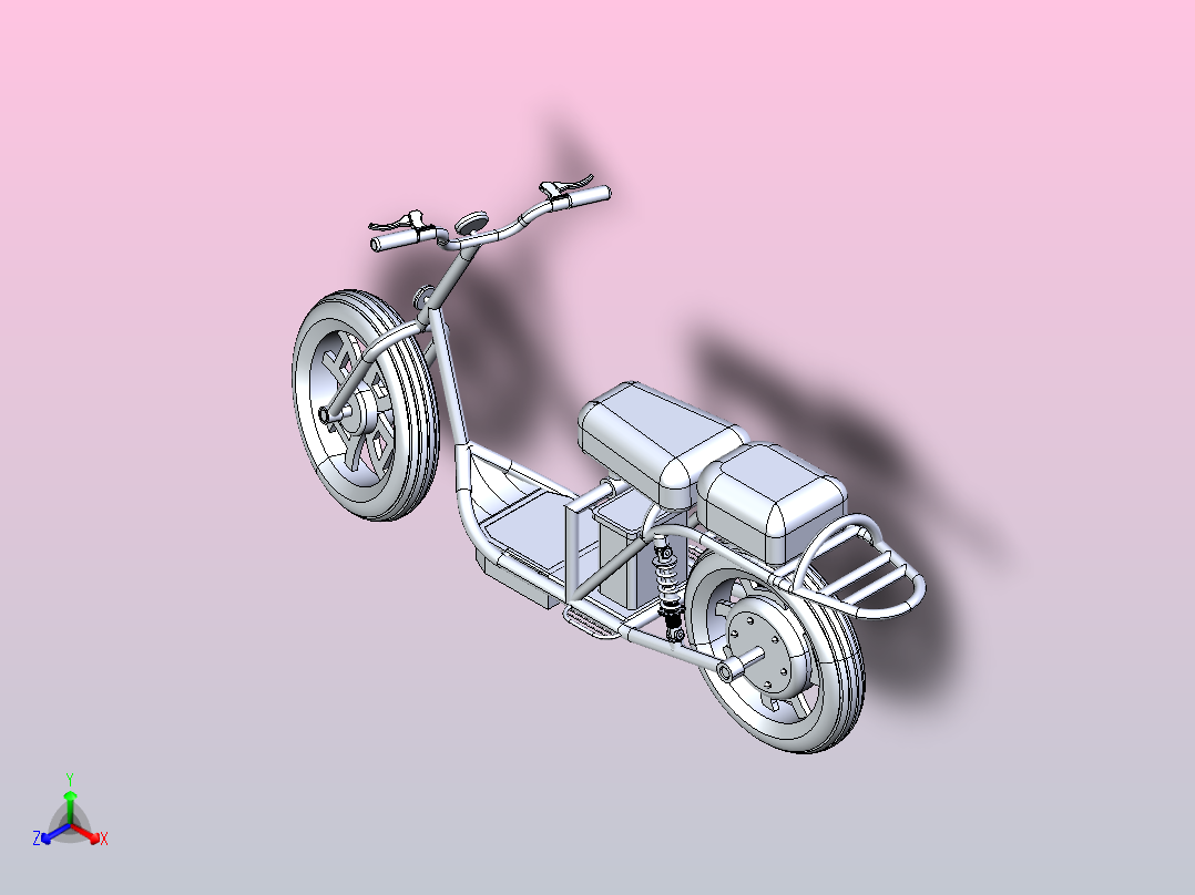 电动助力车主视图