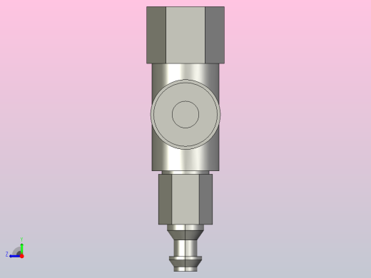 吸盘支架-水平真空口不带缓冲右视缩略图