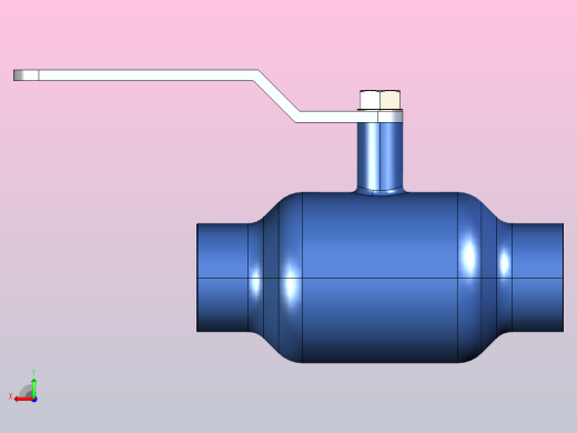 手柄传动式焊接球阀[80]后视缩略图