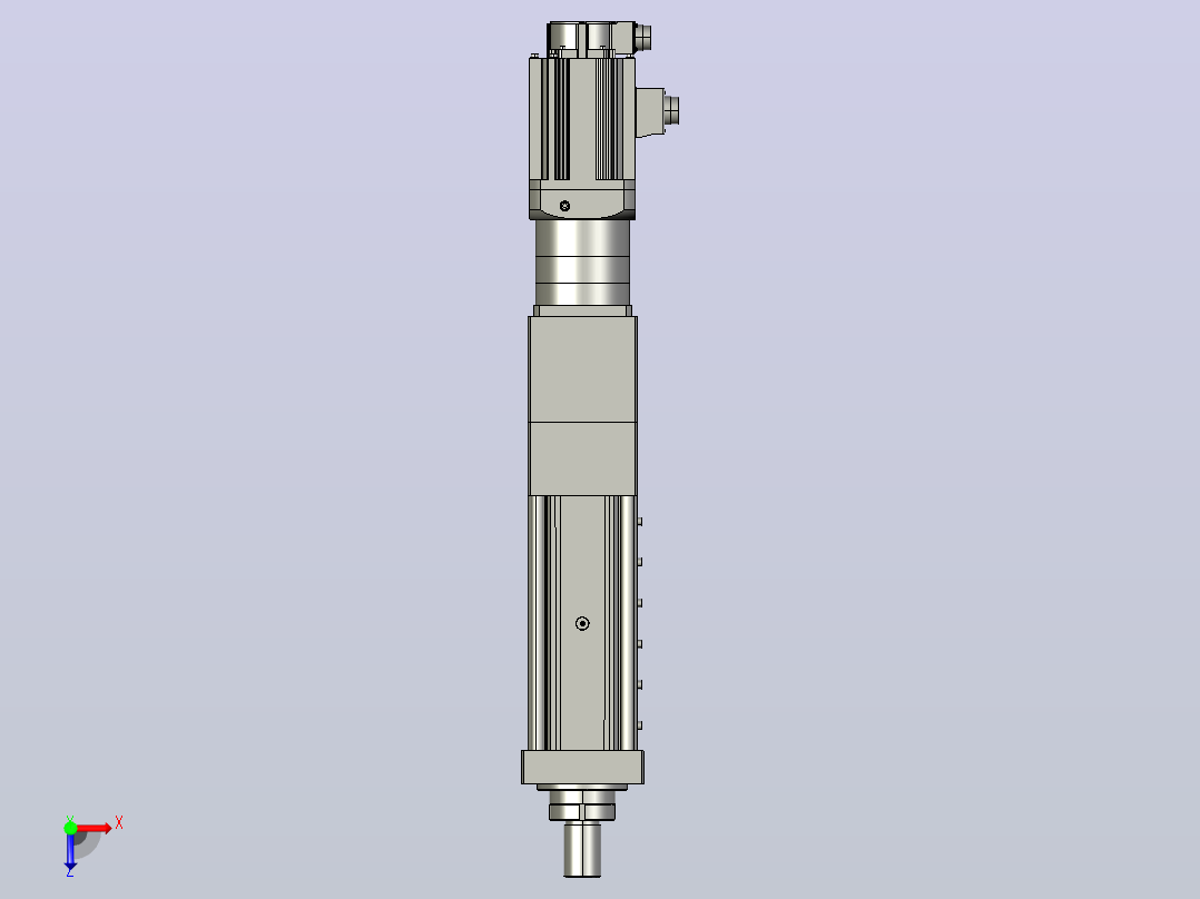 MTA125-150-P10-FF-D-K_-P2000W&amp;3000W-S3重载型电动缸俯视图