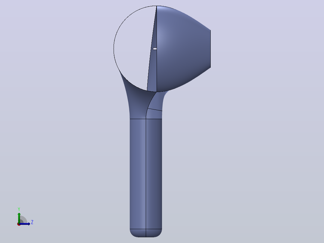 苹果air pods 左视图