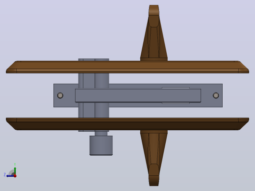 把手门锁3D模型图纸 Solidworks设计右视缩略图