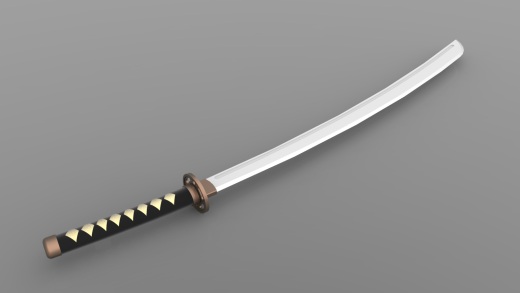 基于日本武士刀的东方剑缩略图