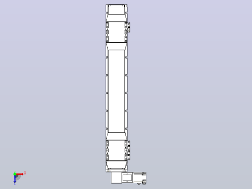 皮带直线轴双滑块型TPA-GCBS-120-P70-L225-DL-M20-N3俯视缩略图