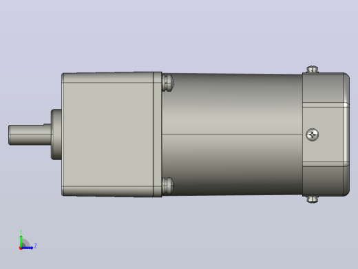 交流减速机5IK90GU-CFT(5GU3KB-200KB)左视缩略图