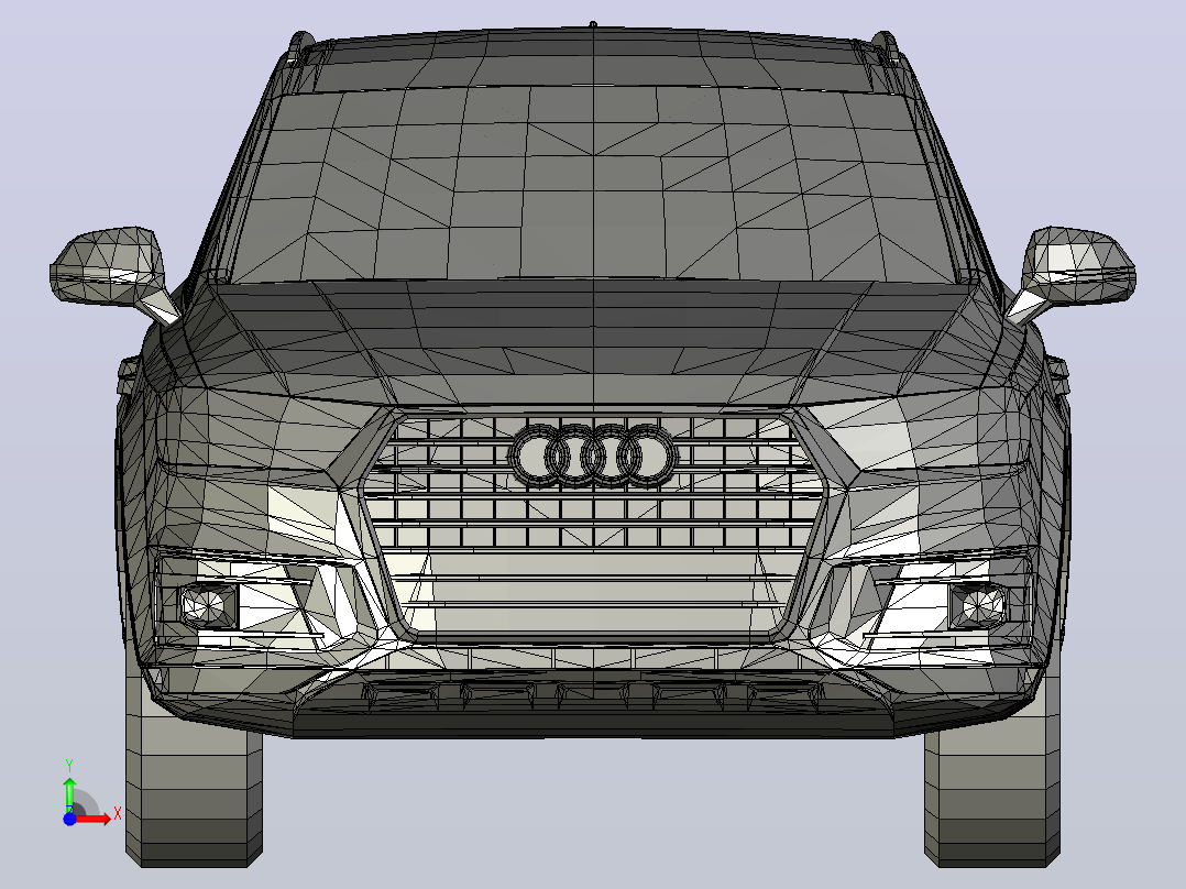 奥迪 Q7 2017前视图