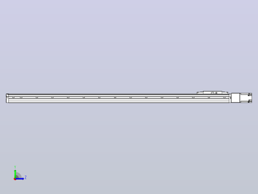 滚珠丝杠直线轴内置导轨TPA-GCR-120-1610C-L1200-M-M40-N3左视缩略图
