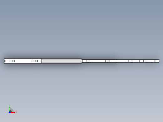 伸缩滑轨650前视缩略图