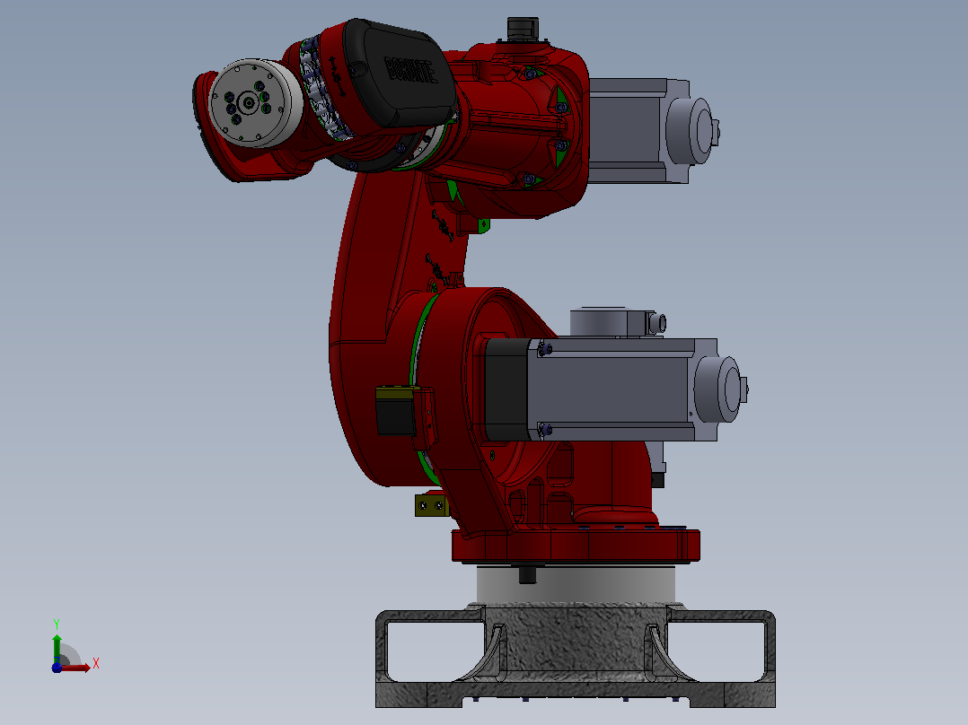 BRTIRBR2260A-六轴机器人前视图