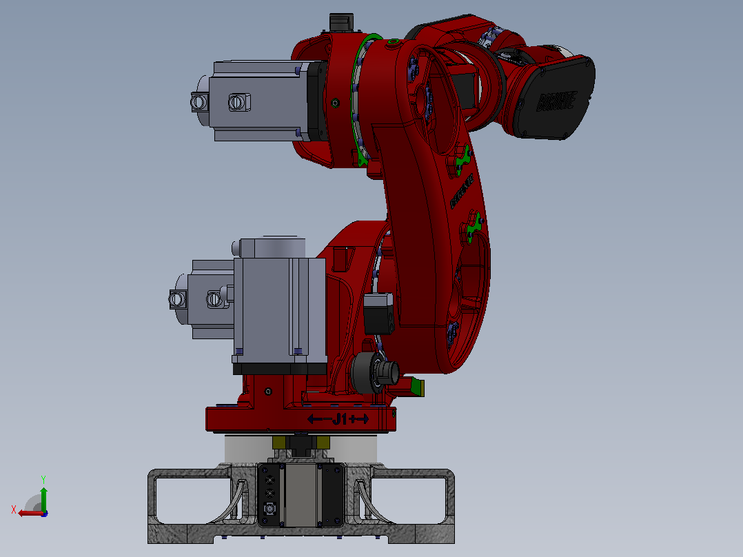 BRTIRBR2260A-六轴机器人后视图