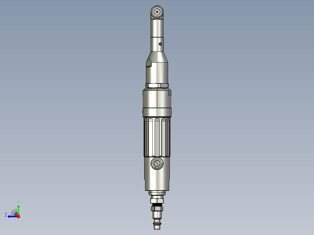 ATS 90度风钻型号右视图