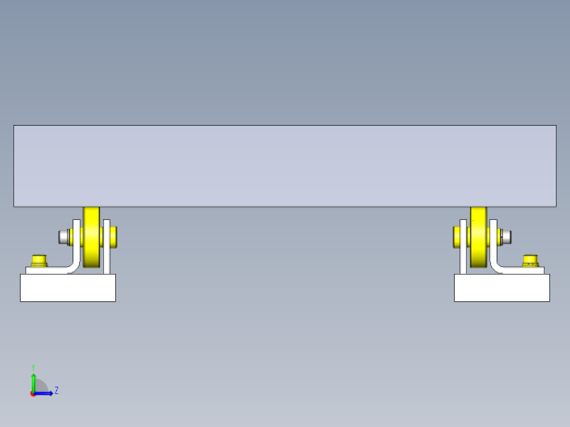 输送机辅助滚轮左视缩略图