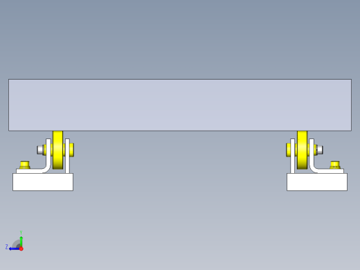 输送机辅助滚轮右视缩略图