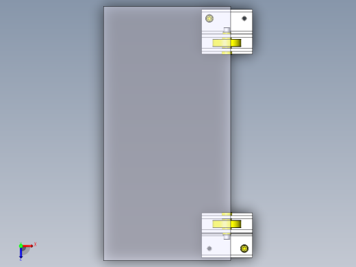 输送机辅助滚轮俯视缩略图