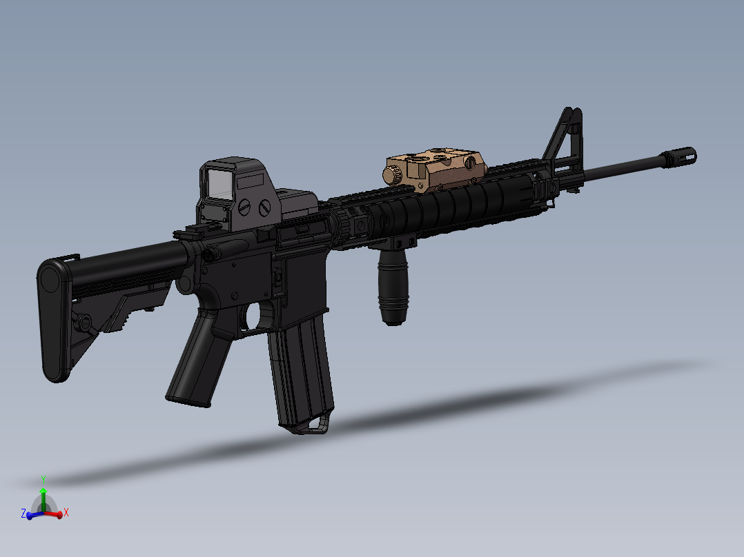 m16a4主视图