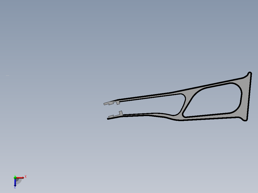 齐亚帕6.8线切割小獾俯视图