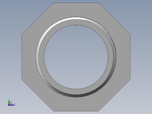 对丝-六角异径 DN32-DN25左视缩略图