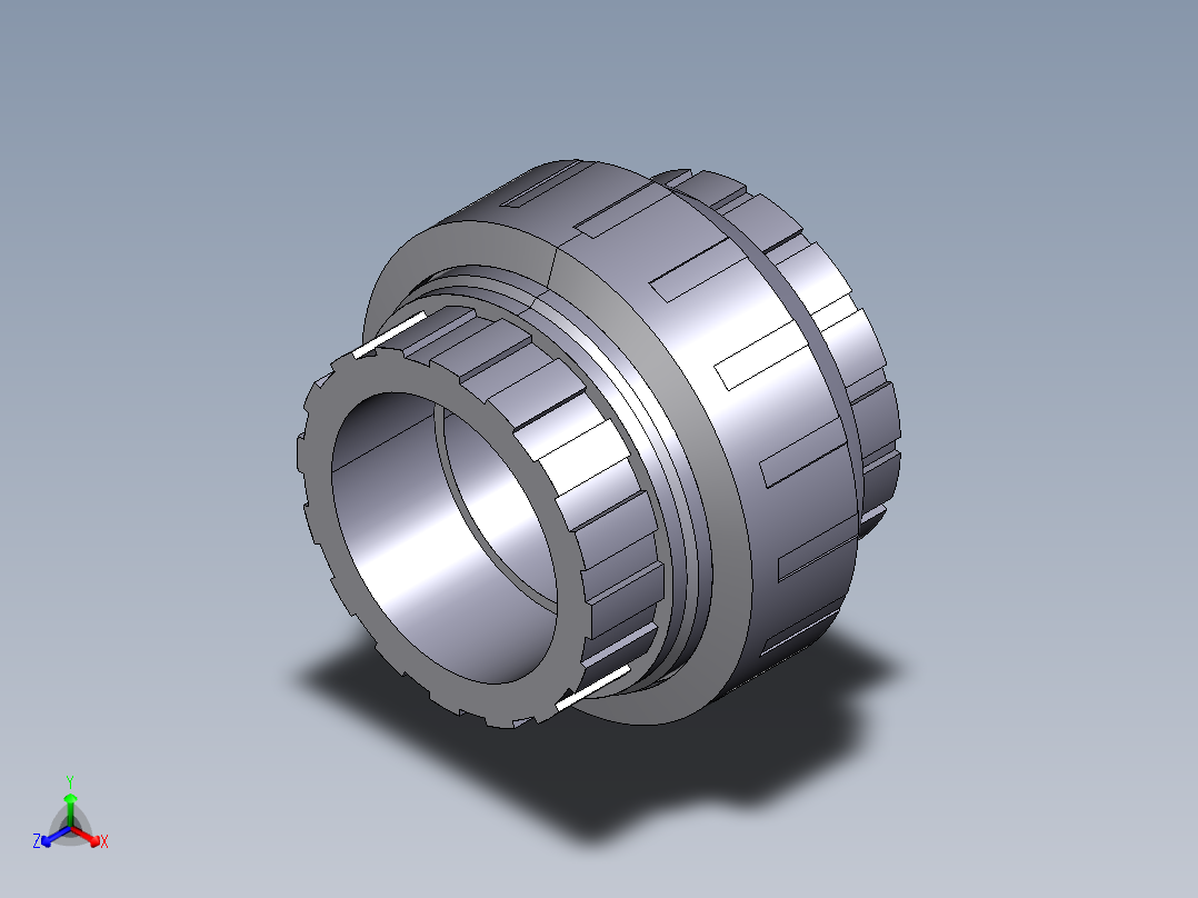 10BFV 工会与BSP螺纹母端，EPDM或FPM材质的O形环正等轴测图