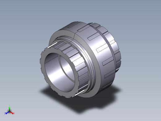 10BFV 工会与BSP螺纹母端，EPDM或FPM材质的O形环正等轴测缩略图