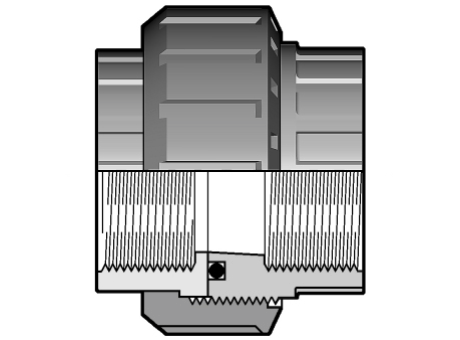 10BFV 工会与BSP螺纹母端，EPDM或FPM材质的O形环缩略图