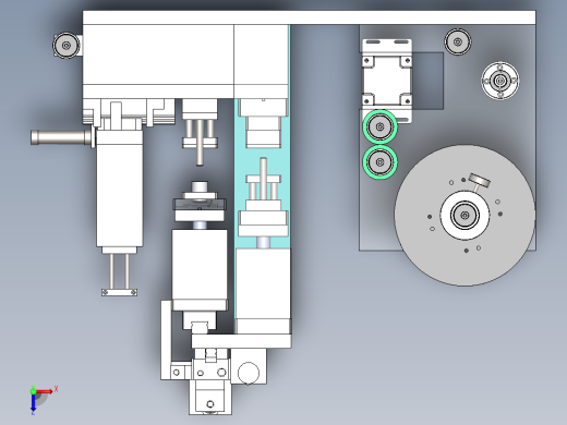 薄膜冲切机俯视缩略图