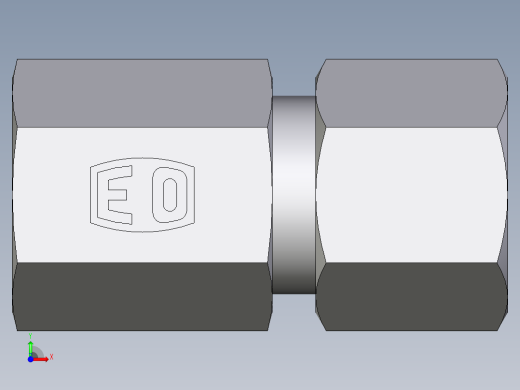 卡套式工业通用硬管接头EO_Swivel_connector_GAI10ZLM71前视缩略图