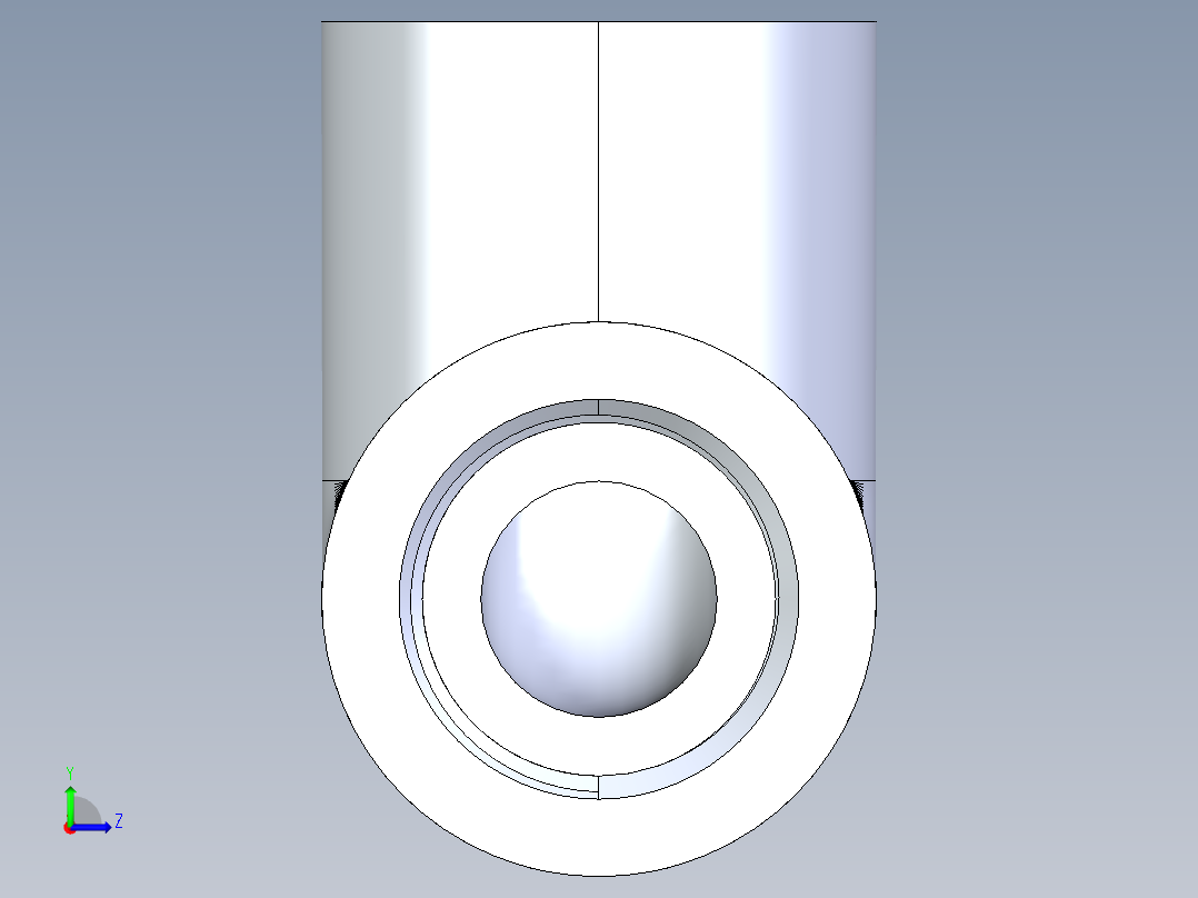 CPVC管件07-Sch80_90Elbow_FPTxFPT_9808-003_0.375in左视图